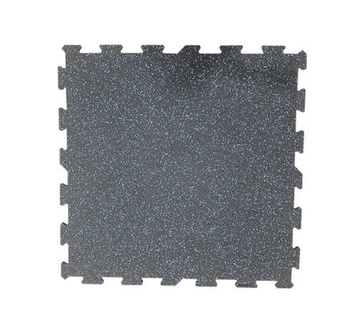 Hudson Soft Rubber Interlocking Floor Mat - 3/8″ Thick