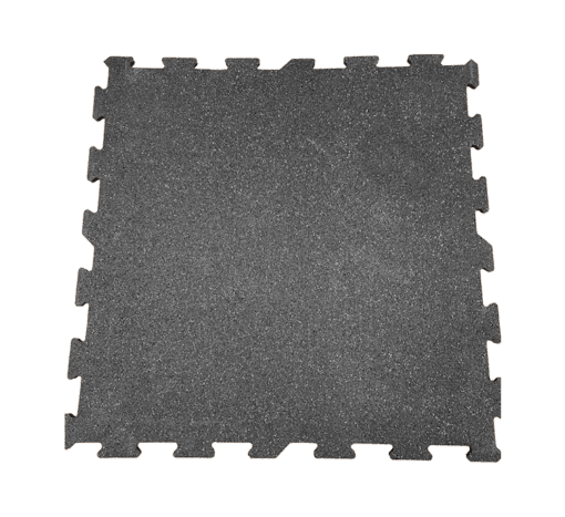 Hudson Soft Rubber Interlocking Floor Mat - 3/8″ Thick