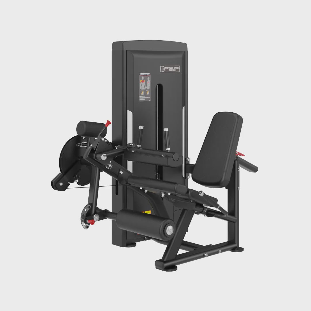 Load video: Seated Leg Curl / Leg Extension | X037